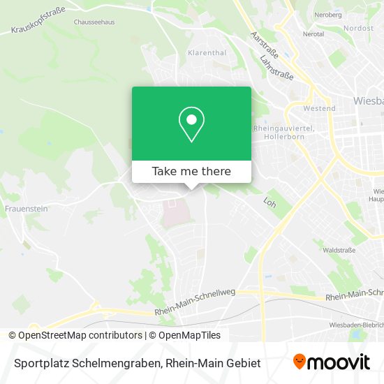 Sportplatz Schelmengraben map