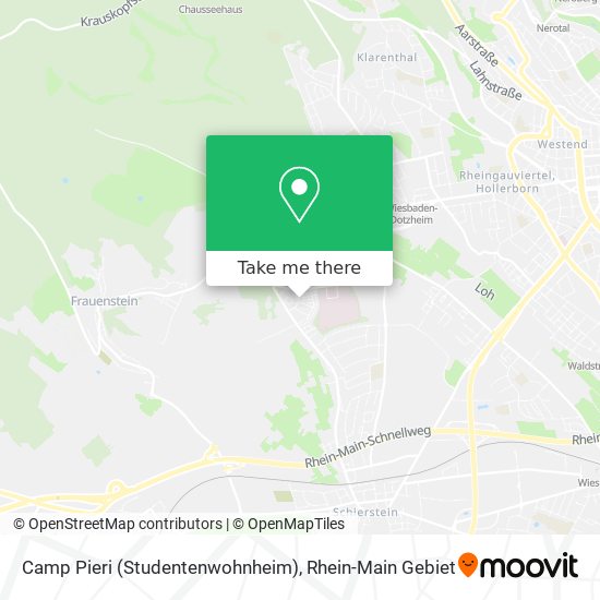 Camp Pieri (Studentenwohnheim) map