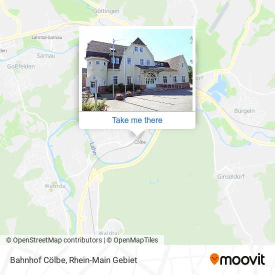 Карта Bahnhof Cölbe