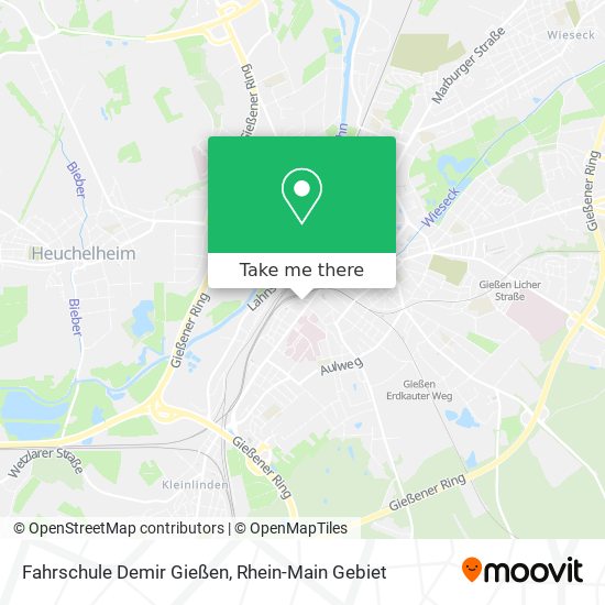 Fahrschule Demir Gießen map