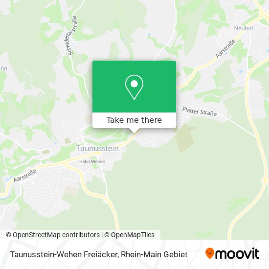 Карта Taunusstein-Wehen Freiäcker