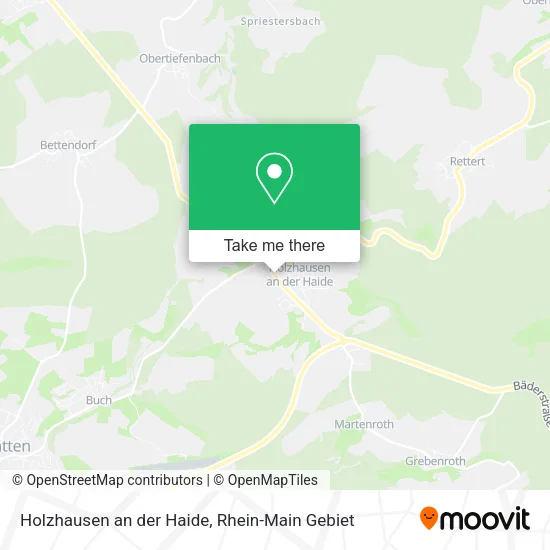 Карта Holzhausen an der Haide