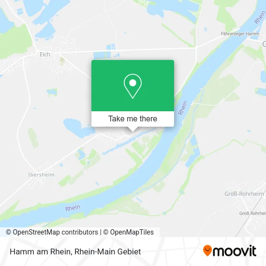 Карта Hamm am Rhein