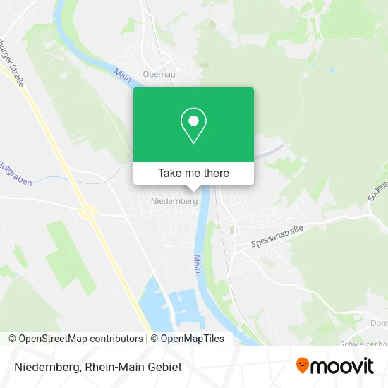 Карта Niedernberg