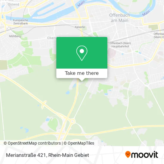 Карта Merianstraße 421