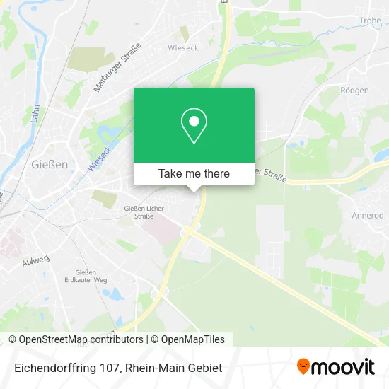 Карта Eichendorffring 107