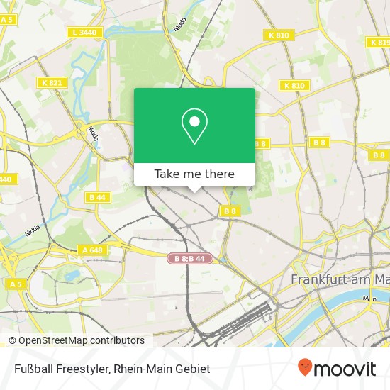 Fußball Freestyler map