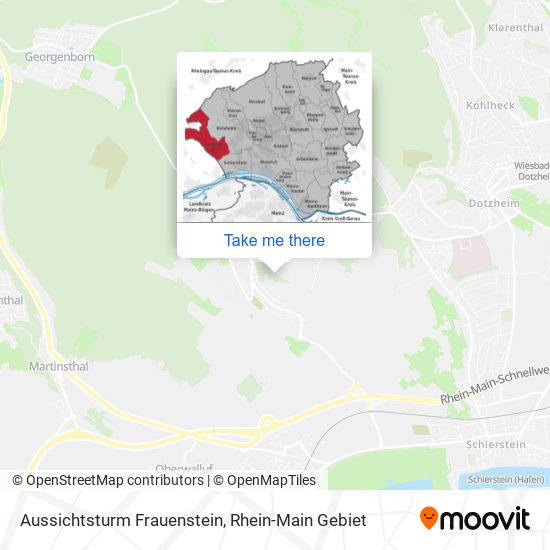 Aussichtsturm Frauenstein map