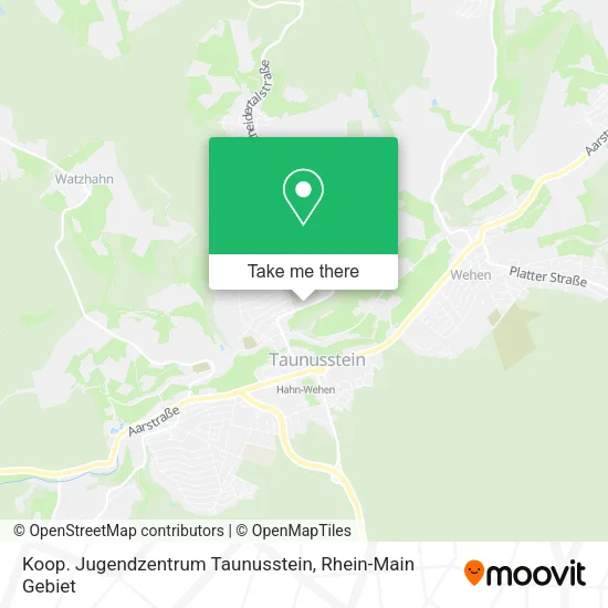 Карта Koop. Jugendzentrum Taunusstein