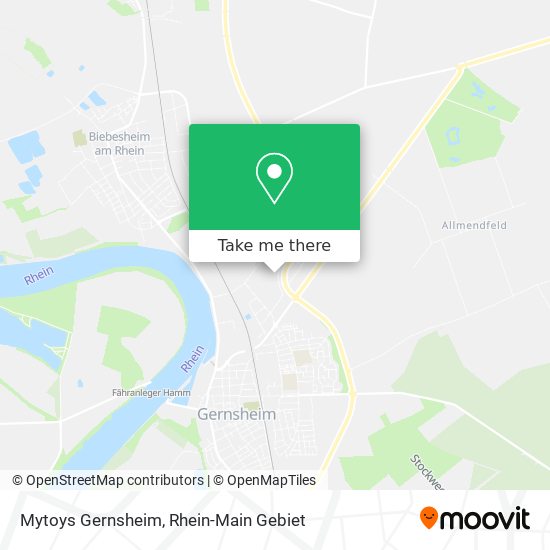 Mytoys Gernsheim map