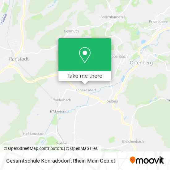 Карта Gesamtschule Konradsdorf