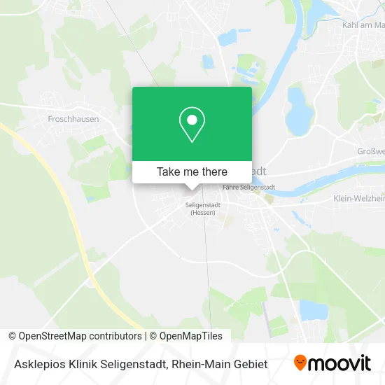 Карта Asklepios Klinik Seligenstadt