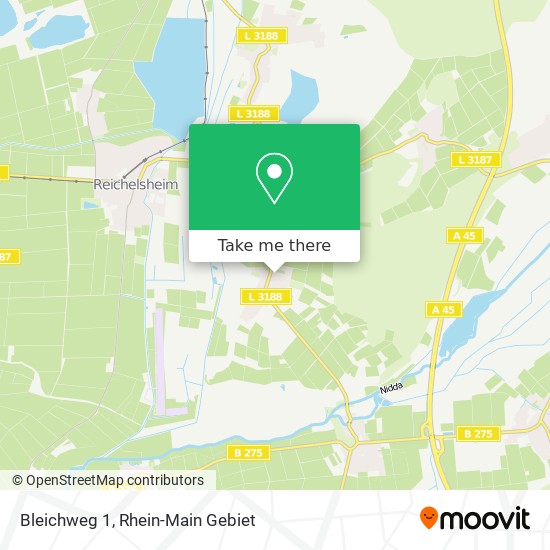 Bleichweg 1 map