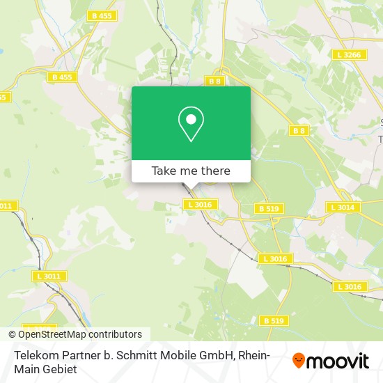 Telekom Partner b. Schmitt Mobile GmbH map