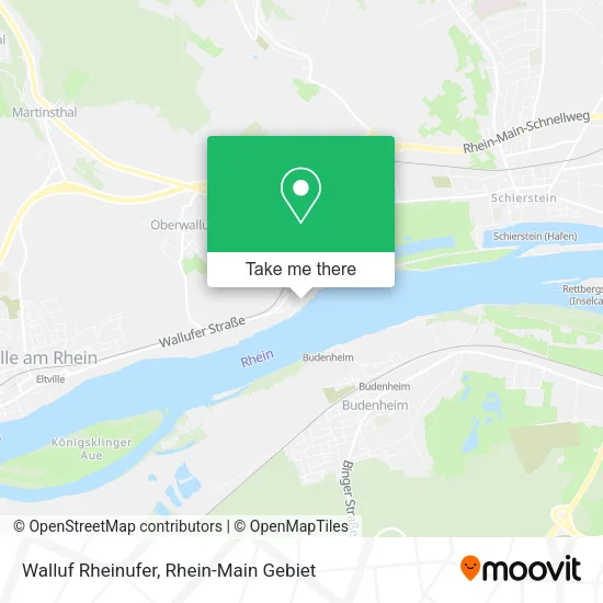 Карта Walluf Rheinufer
