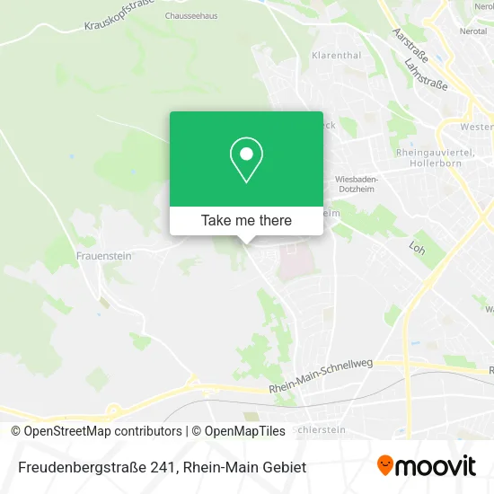 Карта Freudenbergstraße 241