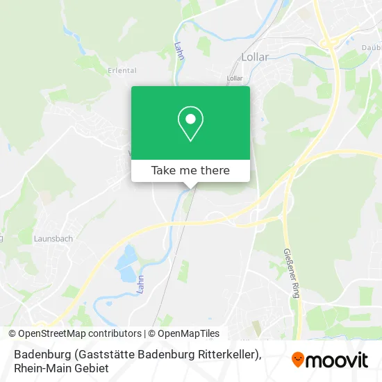 Карта Badenburg (Gaststätte Badenburg Ritterkeller)