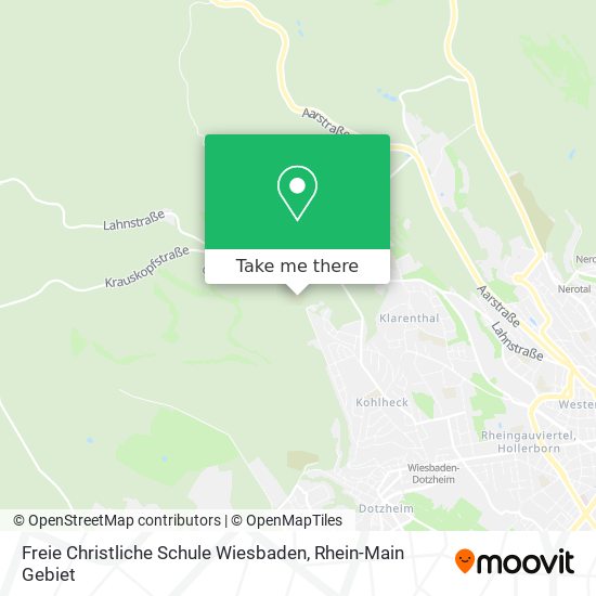 Freie Christliche Schule Wiesbaden map