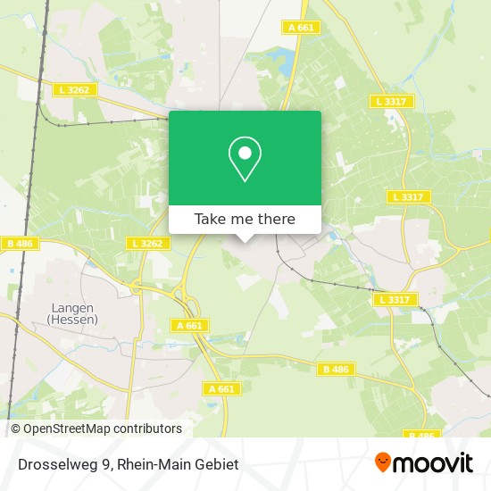 Drosselweg 9 map