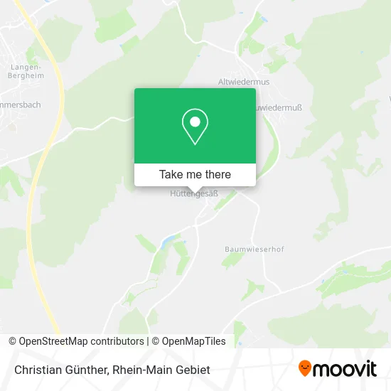 Карта Christian Günther
