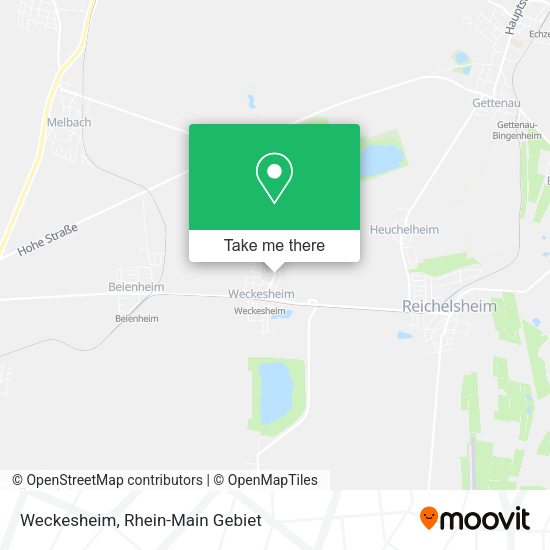 Карта Weckesheim
