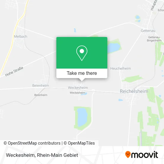 Карта Weckesheim