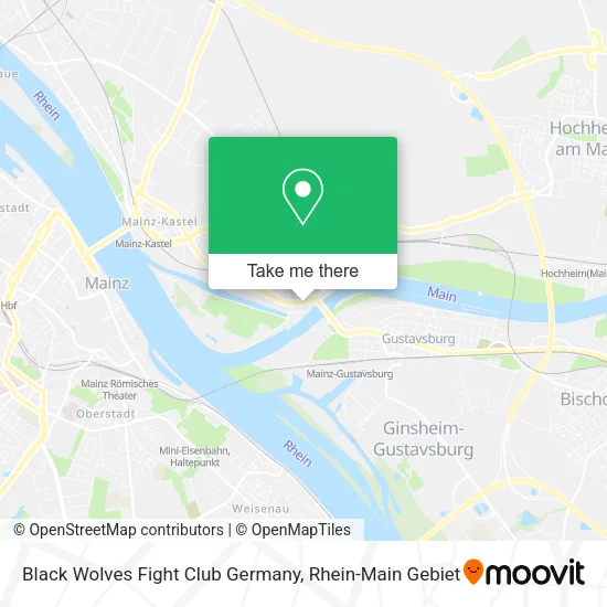 Карта Black Wolves Fight Club Germany