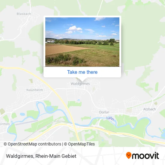 Карта Waldgirmes