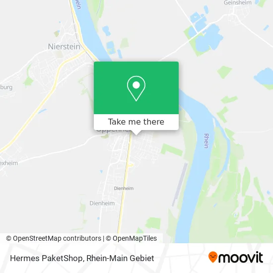 Карта Hermes PaketShop