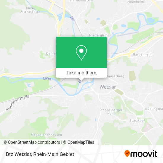 Карта Btz Wetzlar