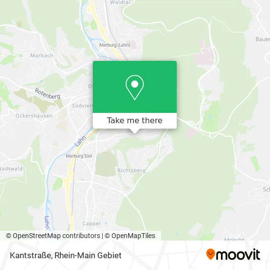 Карта Kantstraße