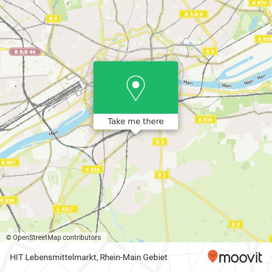 HIT Lebensmittelmarkt map