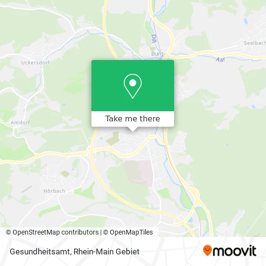 Карта Gesundheitsamt