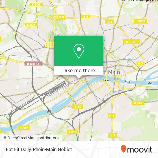 Eat Fit Daily map