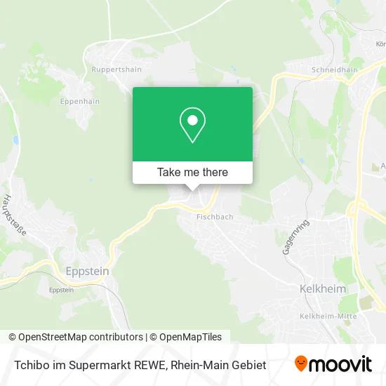Карта Tchibo im Supermarkt REWE