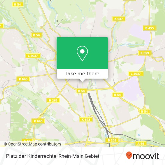 Platz der Kinderrechte map