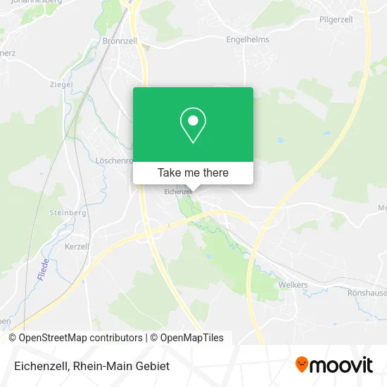 Карта Eichenzell