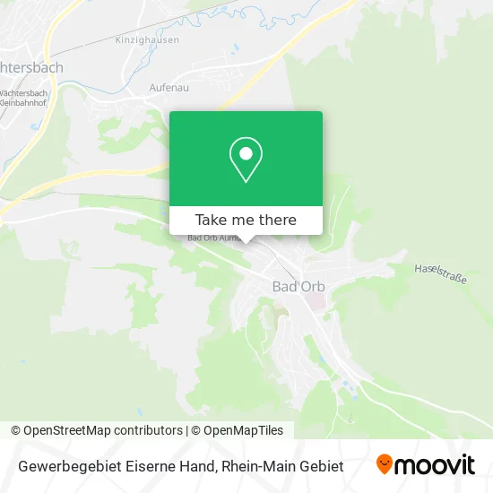 Карта Gewerbegebiet Eiserne Hand