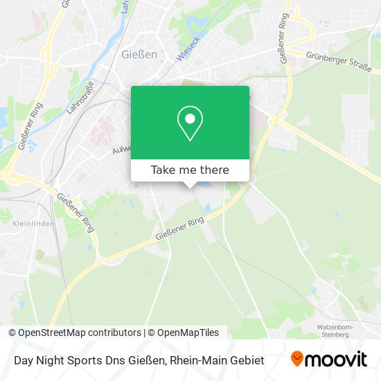 Day Night Sports Dns Gießen map