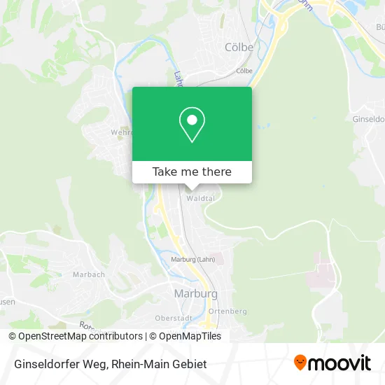Карта Ginseldorfer Weg