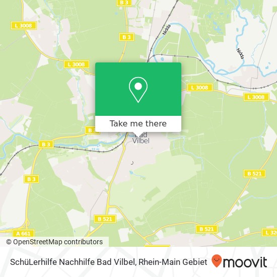SchüLerhilfe Nachhilfe Bad Vilbel map