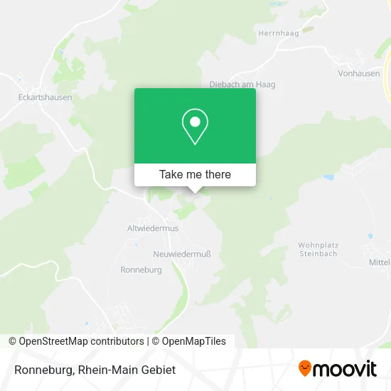 Карта Ronneburg