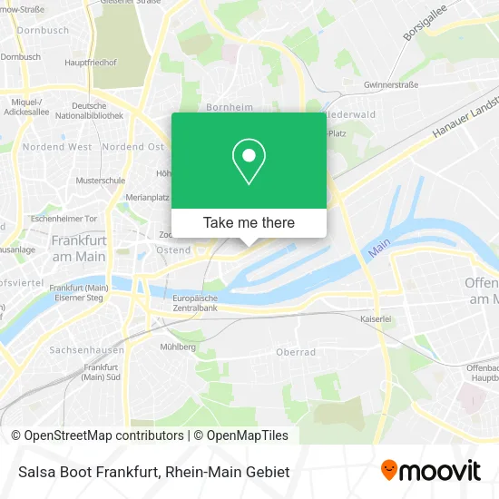 Salsa Boot Frankfurt map