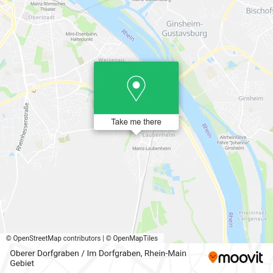 Карта Oberer Dorfgraben / Im Dorfgraben