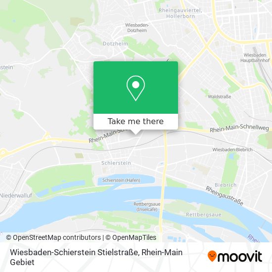 Карта Wiesbaden-Schierstein Stielstraße