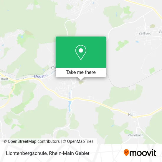 Карта Lichtenbergschule