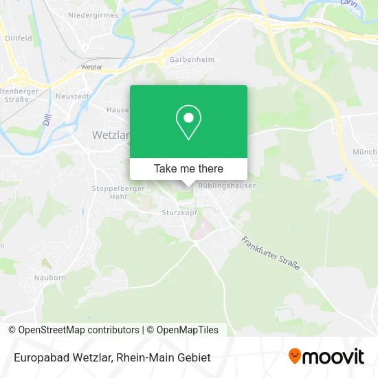 Карта Europabad Wetzlar