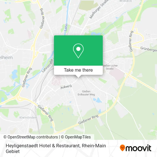 Карта Heyligenstaedt Hotel & Restaurant