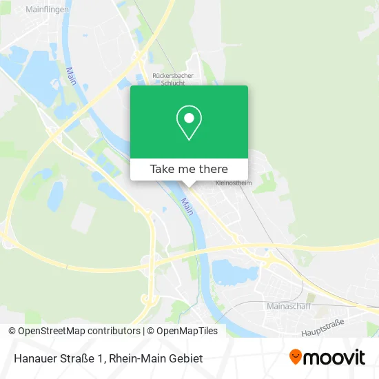 Карта Hanauer Straße 1