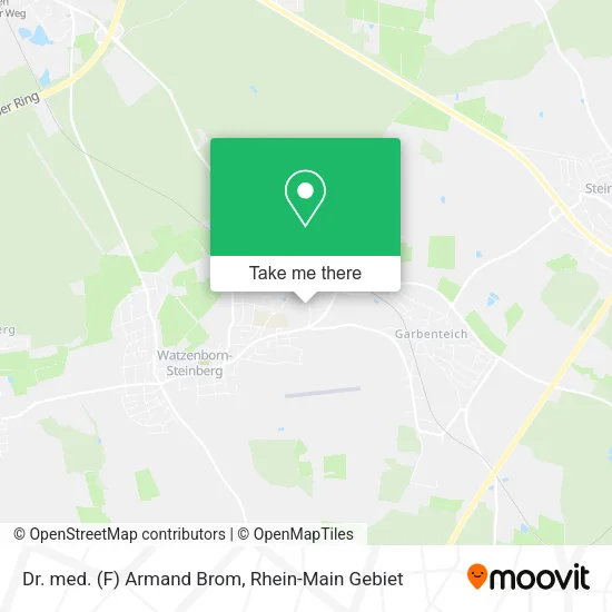 Dr. med. (F) Armand Brom map